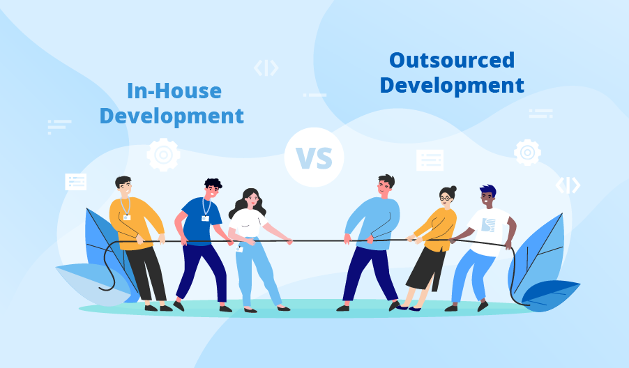 In-house vs Outsourcing Software Development