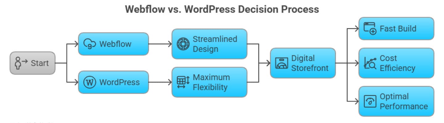 webflow vs wordpress